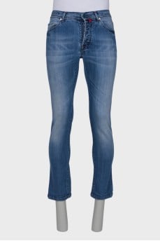Men's blue jeans