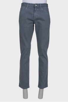 Ash colored men's jeans