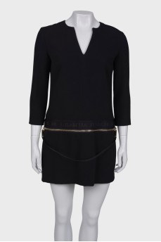 Black V-Neck dress