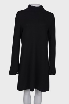Long sleeve wool dress