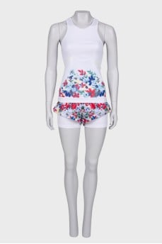 Tracksuit in floral print
