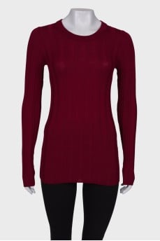 Bordeaux wool longsleeve