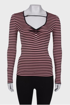Long sleeve V-neck