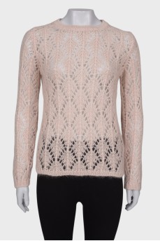 Knitted wool sweater