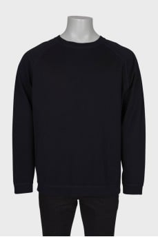Men's black sweatshirt