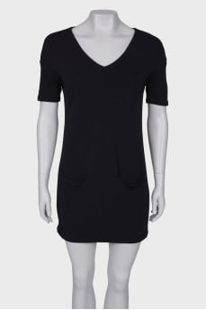 V-neck dress
