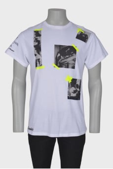 Men's T-shirt with tag