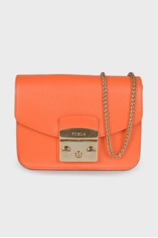 Mini bag with gold hardware