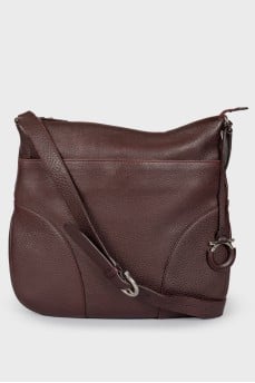 Shoulder bag with keychain