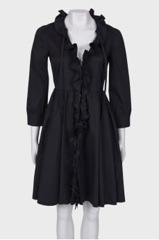 Black dress with 3/4 sleeves