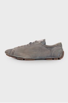 Men's gray sneakers