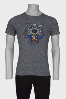 Men's T-shirt with brand print