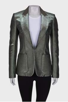 Green metallic jacket