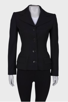 Black fitted blazer