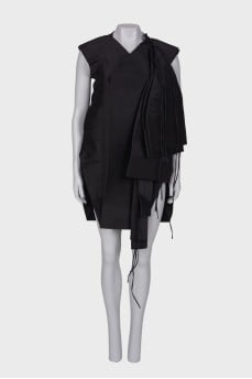 Black dress with decor