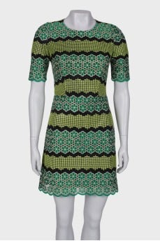 Dress with embroidery