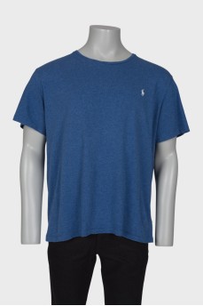 Men's blue T-shirt