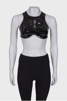 Lacquered black top