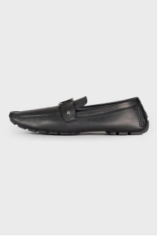 Men's leather moccasins