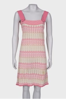 Sundress in geometric print