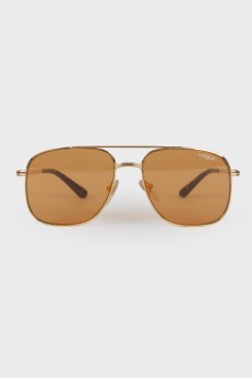 Golden sunglasses