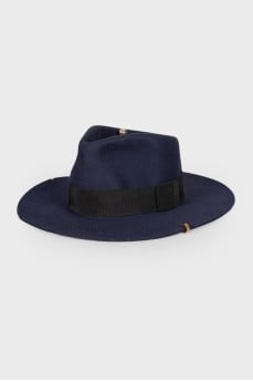 Navy blue hat