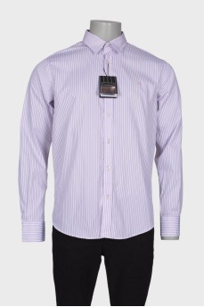 Men's striped shirt with tag