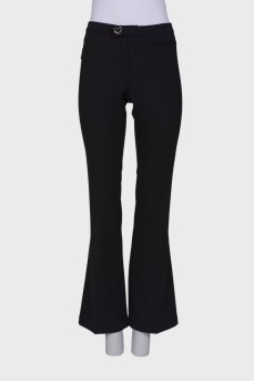 Classic flared trousers