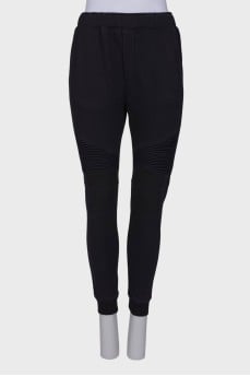Slim fit sports trousers 