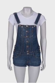Denim romper