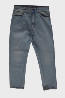 Light blue straight fit jeans