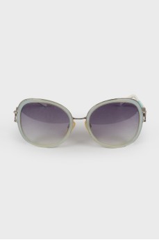 Two tone sunglasses