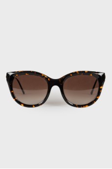 Black and golden sunglasses 