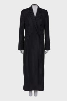 Black troiscarre dress