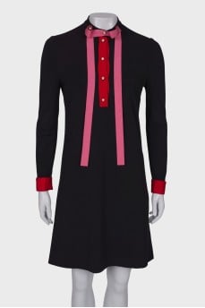 Black shift dress