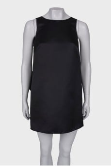 Black dress with a massive bow