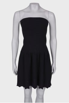 Mini dress with tag