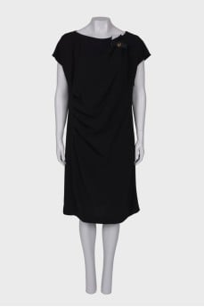 Black dress with tag