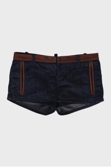 Navy blue skorts