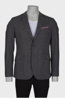 Men's gray jacket