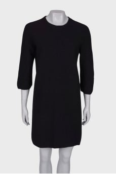 Shift wool dress