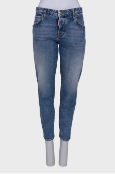 Light blue straight fit jeans