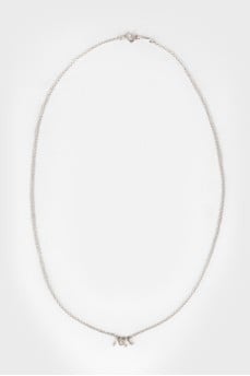 Silver pendant with stone