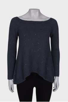 Silk and cashmere sweater