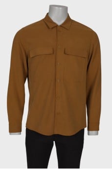 Men's silk shirt