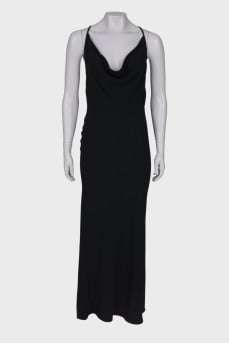 Black maxi dress