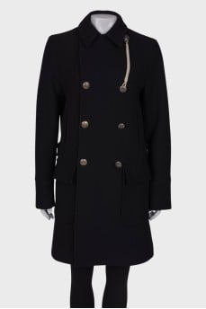 Double-breasted coat