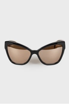 Gold and black sunglasses  