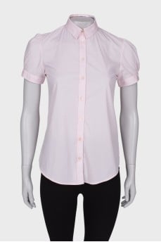 Pink short sleeve shirt