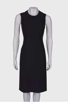 Black dress with cutouts on the back
